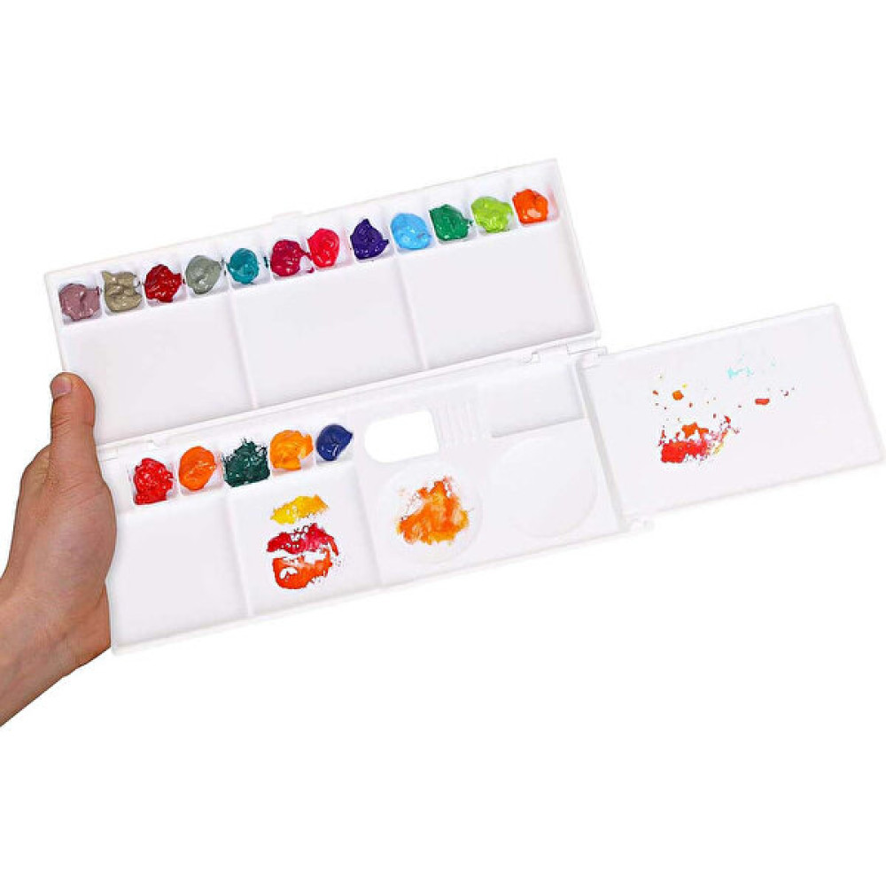 Hobi Market Art Çok Fonksiyonlu Plastik Resim Paleti 10X21 Cm. Yardımcı Malzeme Fiyatı