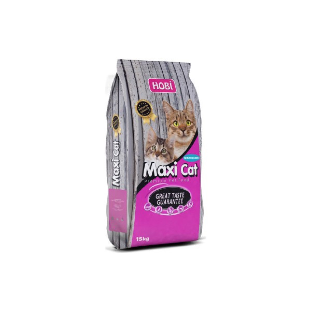 Hobi Maxi Cat Multi Colour Kedi Maması 15KG Evcil Hayvan Ürünleri Fiyatı