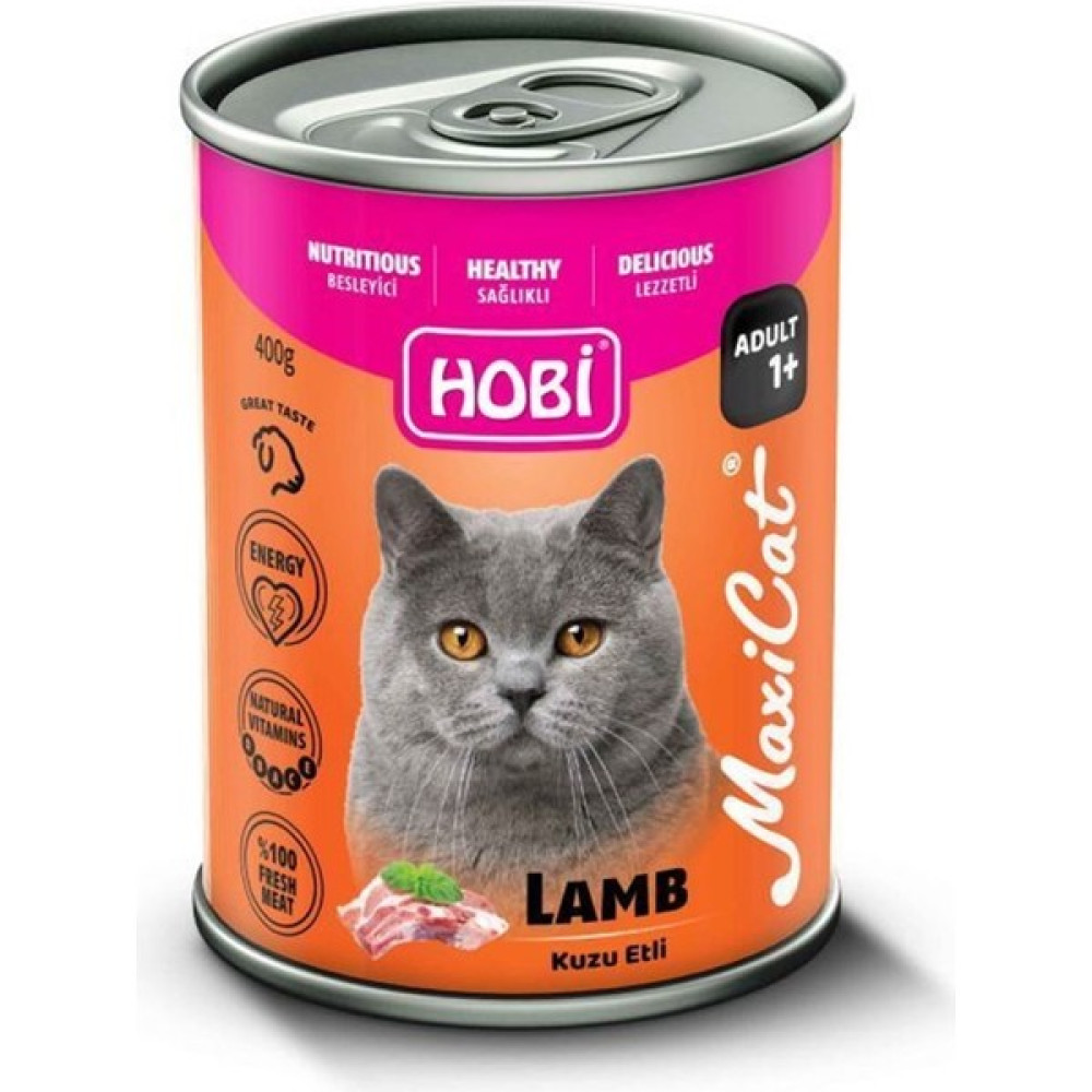 Hobi Maxicat Kuzu Etli Kedi Konserve 400 gr x 20 Evcil Hayvan Ürünleri Fiyatı