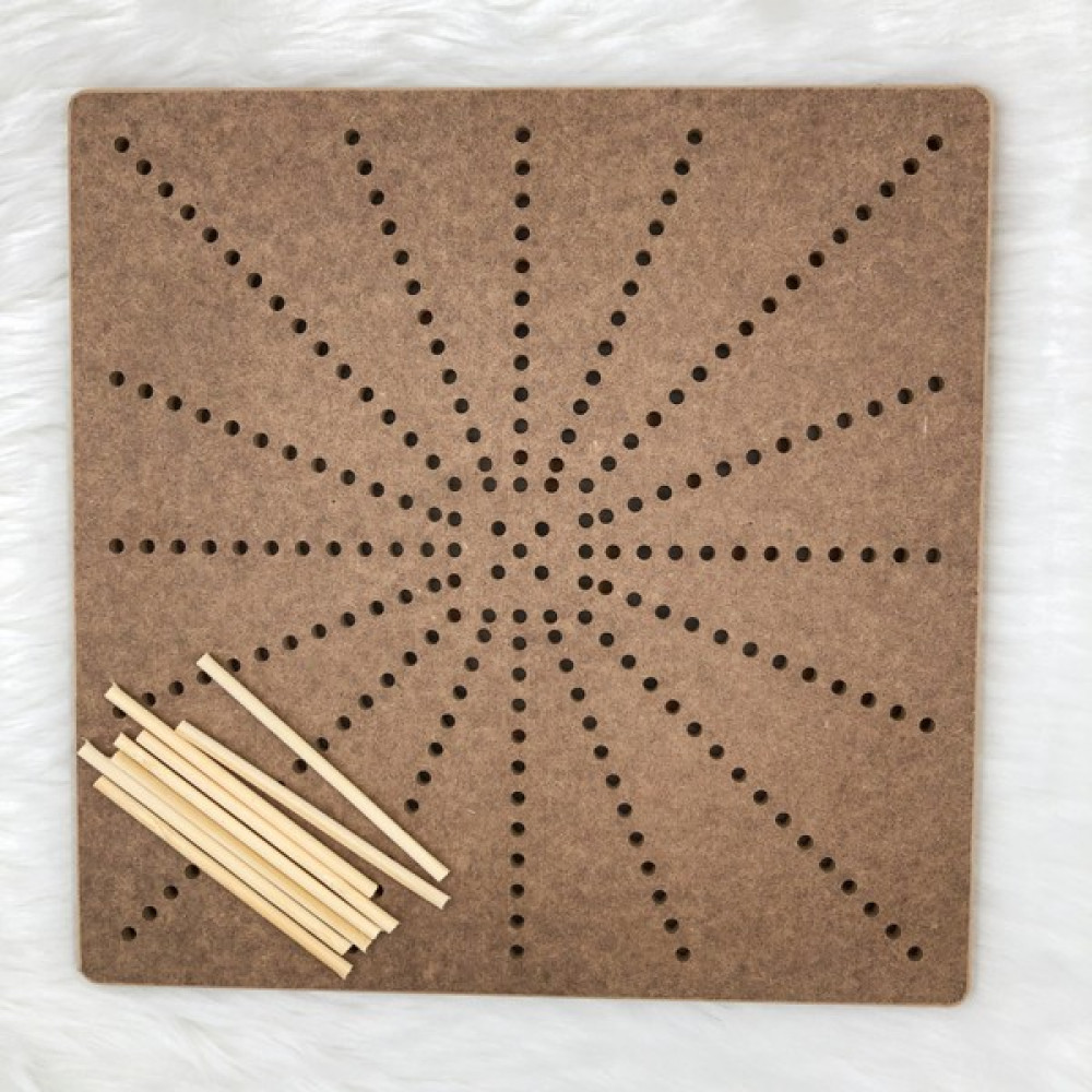 Hobi Reyon Ahşap Motif Tahtası 29X29 cm Model 1 Oyun & Hobi Fiyatı