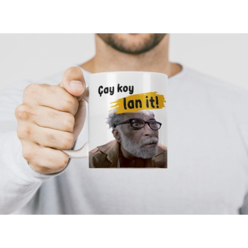 Hobi Shop Kurtlar Vadisi Abuzer Kömürcü Kupa - 1 Adet - Beyaz - 299 ml Fincan / Bardak / Kahve Takımı Fiyatı