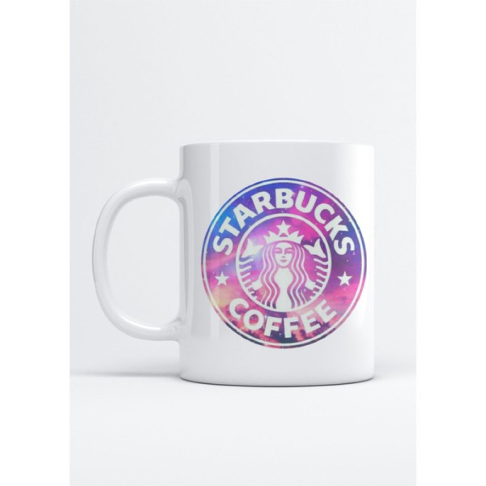 Hobi Shop Starbucks Logo Baskılı Porselen Kupa Bardak - Beyaz Fincan / Bardak / Kahve Takımı Fiyatı