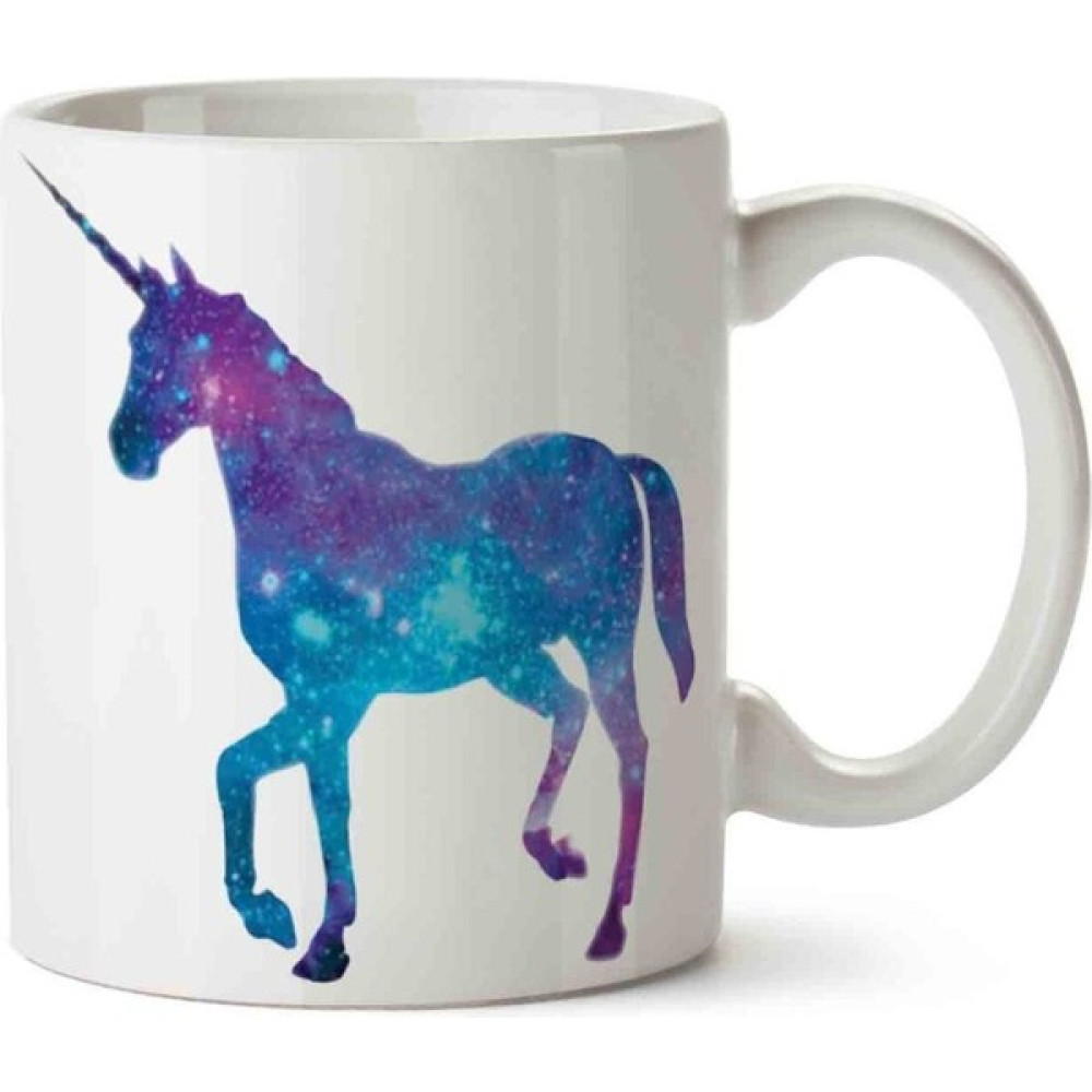 Hobi Shop Unicorn 2 11 Porselen Kupa Bardak - 1 Adet - Beyaz - 299 ml Fincan / Bardak / Kahve Takımı Fiyatı