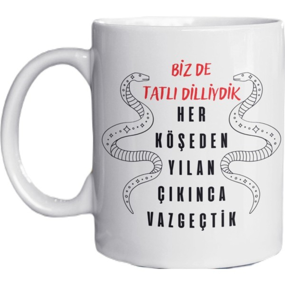 Hobi Shop Yazılı Baskılı Kupa Bardak Komik Kupa Bardak 105 - 1 Adet - Beyaz - 299 ml Fincan / Bardak / Kahve Takımı Fiyatı