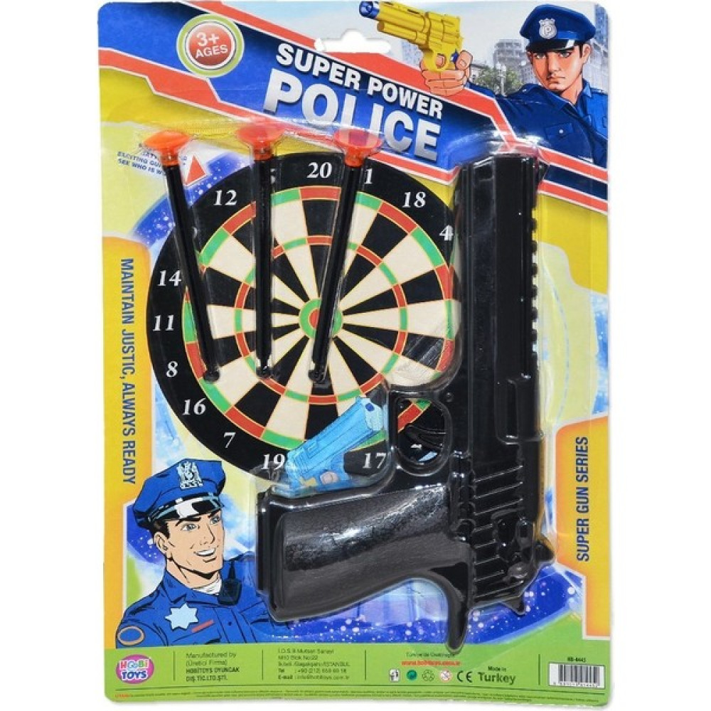 Hobi Toys HB-4445 Kartela Polis Set - 27 Oyun Seti Fiyatı