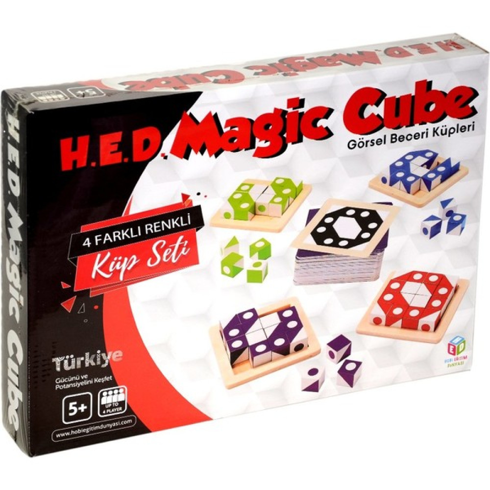 Hobi Zeka Oyunları Hed 557 Magıc Cube Çocuk Oyuncağı Fiyatı