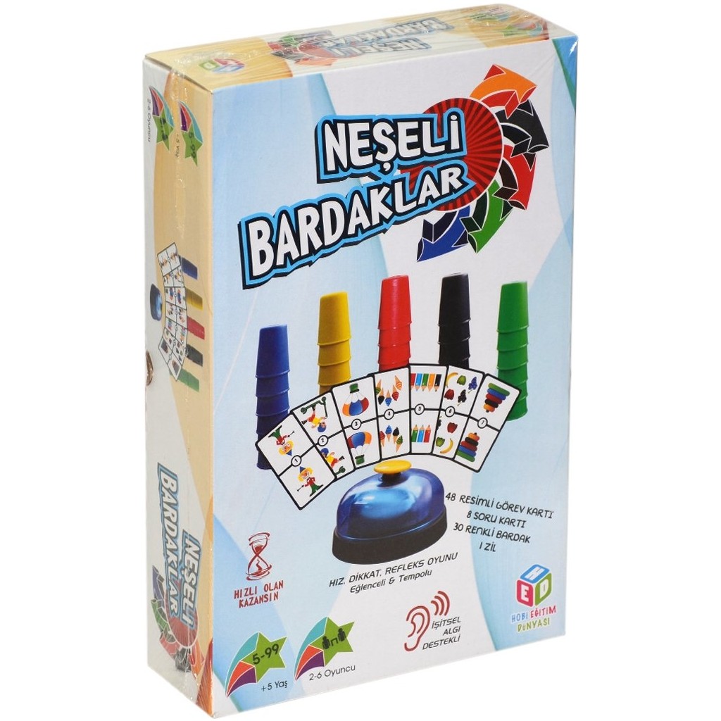 Hobi Zeka Oyunları Hed 577 Neşeli Bardaklar Fincan / Bardak / Kahve Takımı Fiyatı