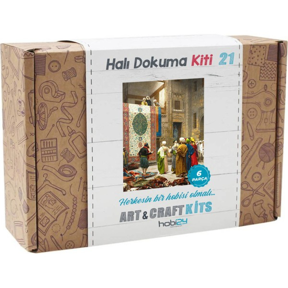 HOBI24 Halı Dokuma Kiti - Kit 21 Çocuk Oyuncağı Fiyatı