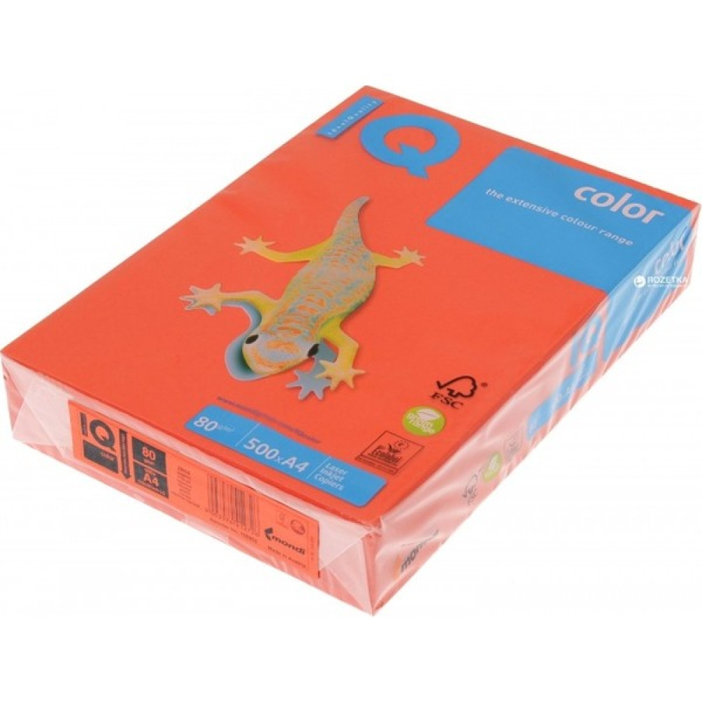 Hobi24 Mondi Iq Renkli Fotokopi Kağıdı 80Gr. A4 500'Lü - Kırmızı Fotokopi Kağıdı Fiyatı