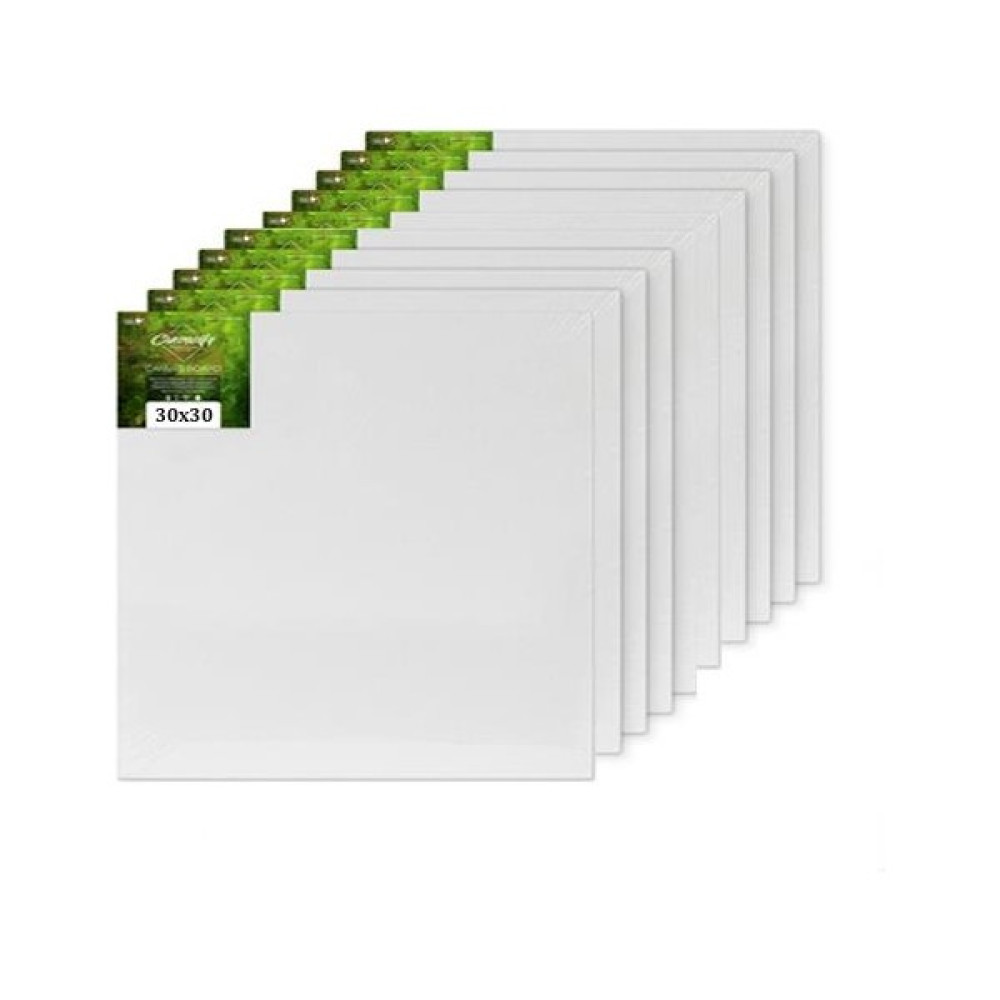 Hobialem Tuval Ahşap Çerçeve Tual, Akrilik Boya Yağlı Boya 30 x 30 cm 10'lu Tuval Fiyatı