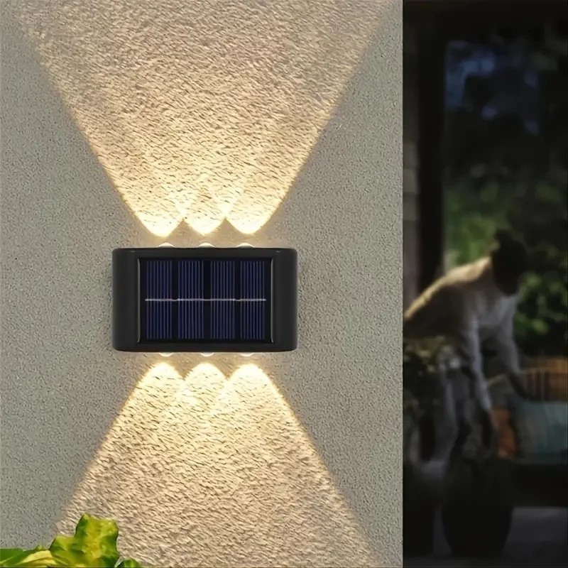 Hobibahçem 2'li Solar Bahçe Duvar Aydınlatması - 6 Ledli Gün Işığı Güneş Enerjili Lamba SSD / Solid State Drive Fiyatı