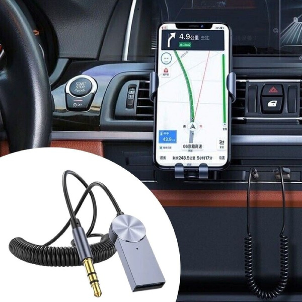 Hobibahçem Araba için Bluetooth Aux Alıcısı Wireless Araç Kiti Oto Boyaları Fiyatı