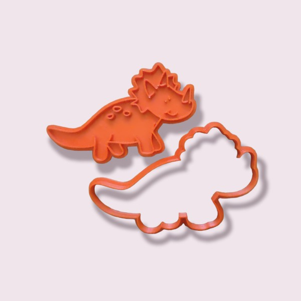Hobist Dinozorlu Kurabiye Kalıbı ve Şeker Hamuru Kalıbı - Kesicili Model 2 Parça 10CM Kek Kalıpları Fiyatı