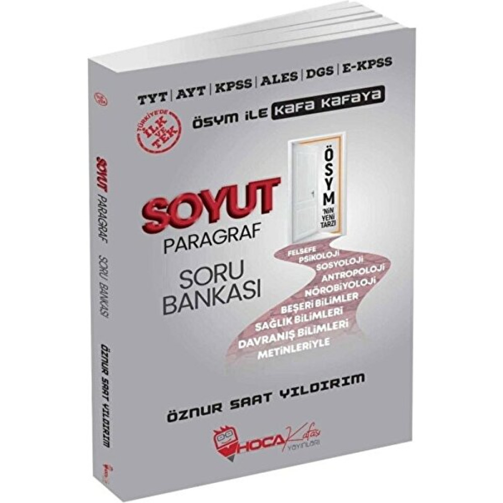 Hoca Kafası Yayınları 2022 Tyt-Ayt-Kpss-Ales-Dgs-E.kpss Soyut Paragraf Soru Bankası KPSS Fiyatı
