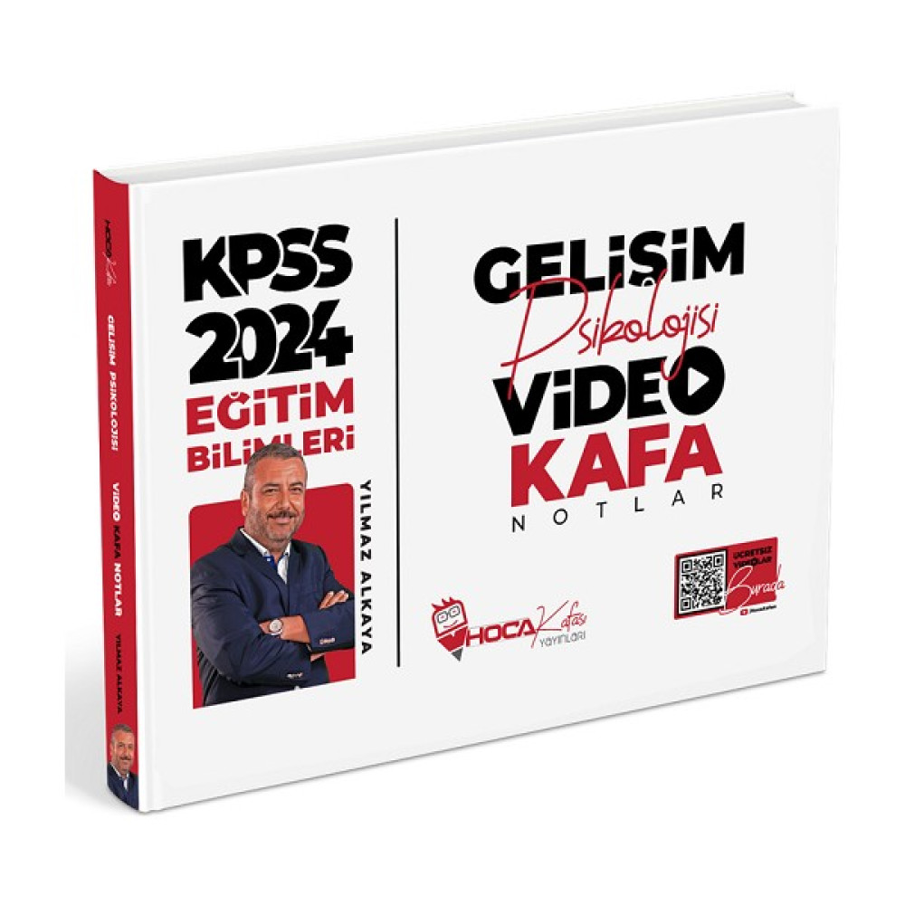 Hoca Kafası Yayınları 2024 KPSS Eğitim Bilimleri Gelişim Psikolojisi Video Kafa Notlar Kaynak Kitapları Fiyatı