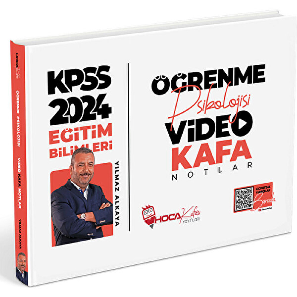 Hoca Kafası Yayınları 2024 KPSS Eğitim Bilimleri Öğrenme Psikolojisi Video Kafa Notlar Kaynak Kitapları Fiyatı