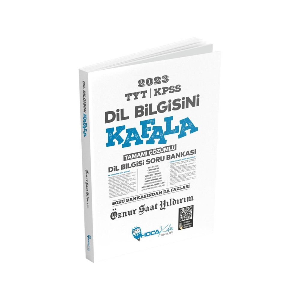 Hoca Kafası Yayınları 2024 Kpss Tyt Dil Bilgisini Kafala Soru Bankası Çözümlü - Öznur Saat Yıldırım Ders Sınav Kitapları Fiyatı