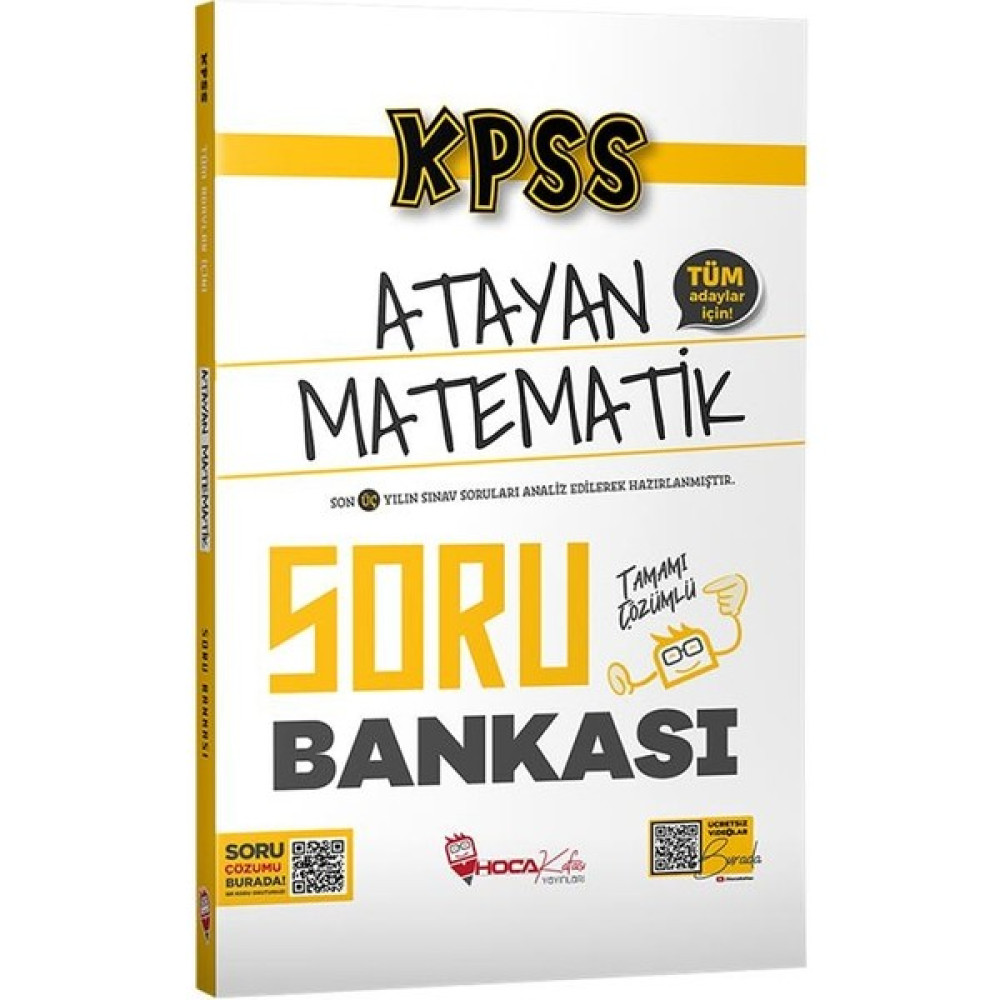 Hoca Kafası Yayınları KPSS Matematik Atayan Soru Bankası KPSS Fiyatı