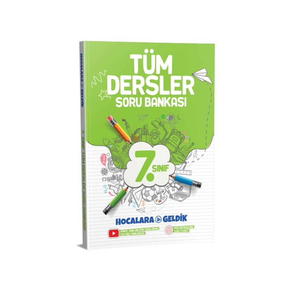 Hocalara Geldik 7. Sınıf Tüm Dersler Soru Bankası Kaynak Kitapları Fiyatı