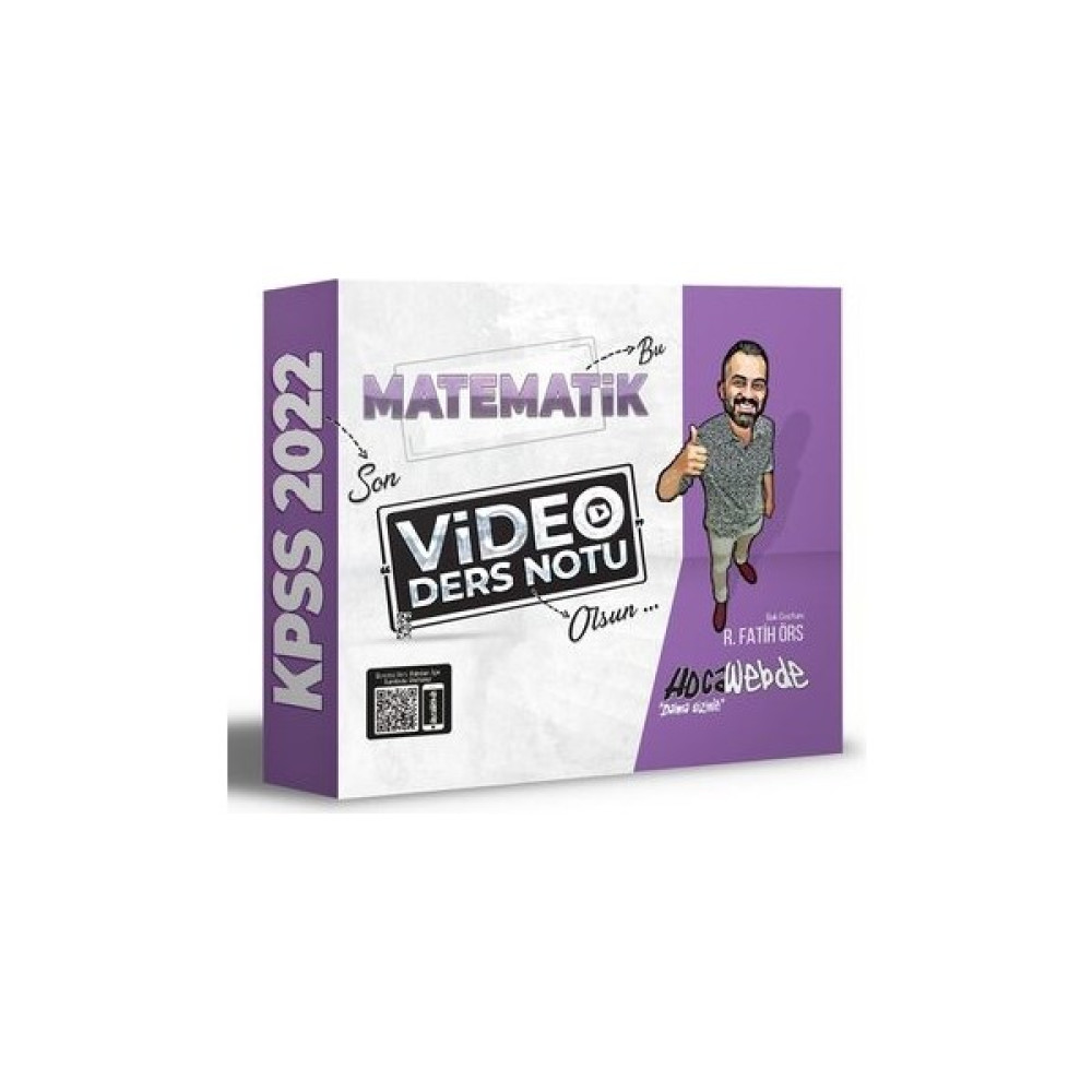 Hocawebde KPSS 2022 Matematik Video Ders Notu KPSS Fiyatı