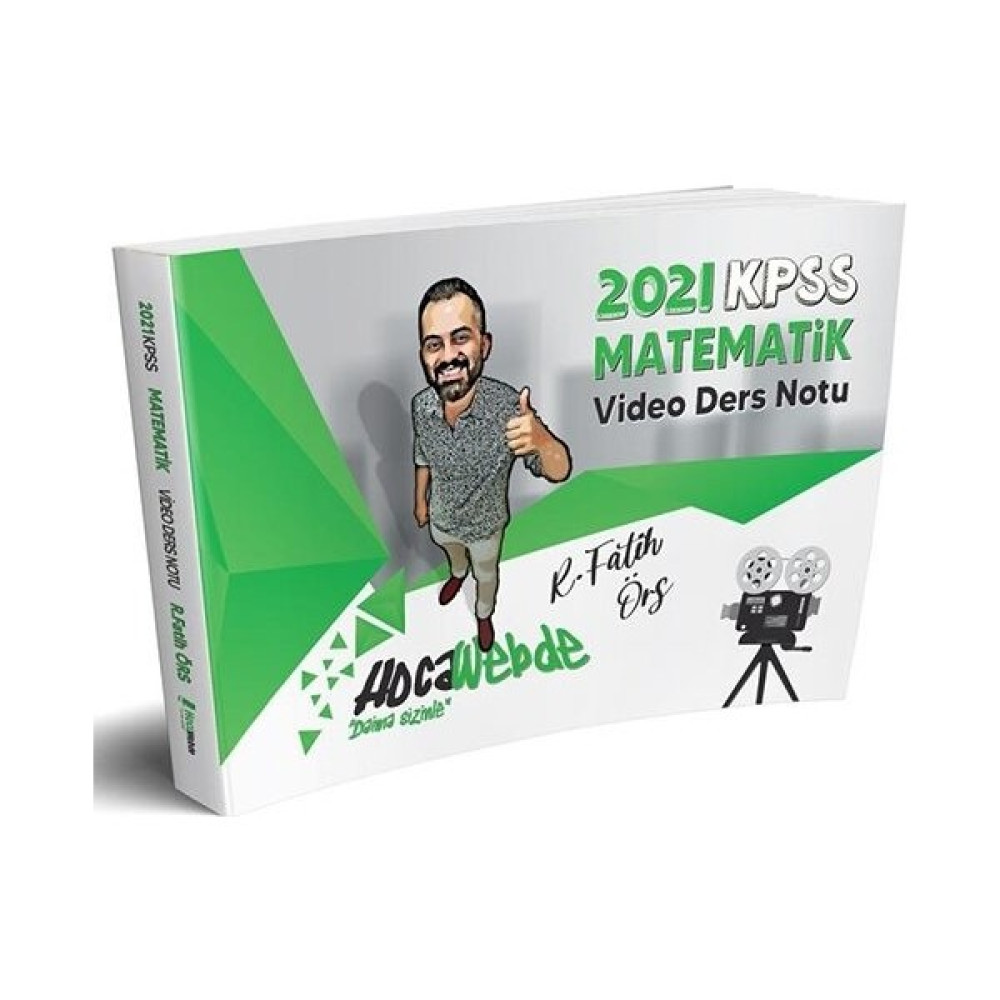 HocaWebde Yayınları 2021 KPSS Matematik Video Ders Notu -  R. Fatih Örs KPSS Fiyatı
