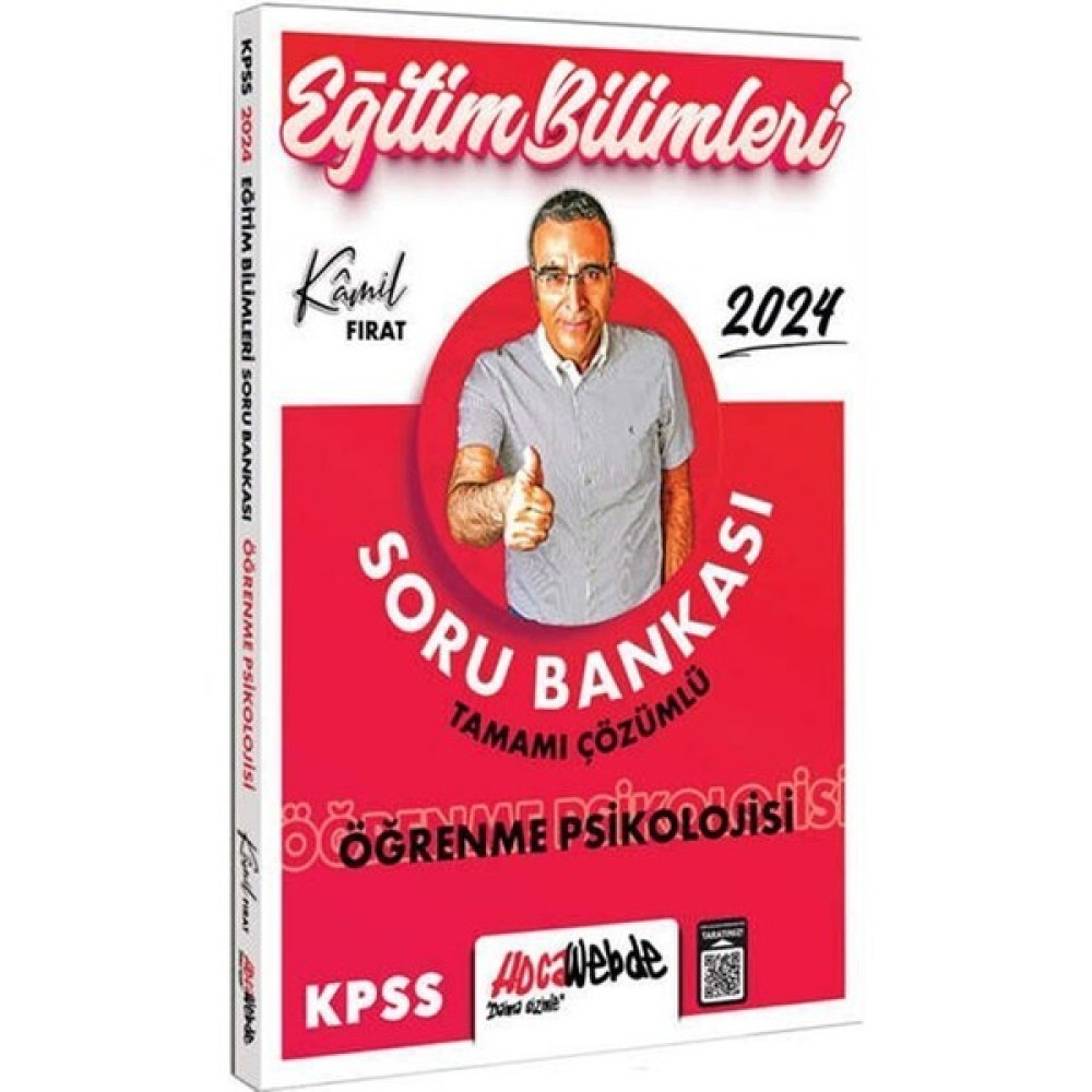 Hocawebde Yayınları 2024 KPSS Eğitim Bilimleri Öğrenme Psikolojisi Tamamı Çözümlü Soru Bankası KPSS Fiyatı