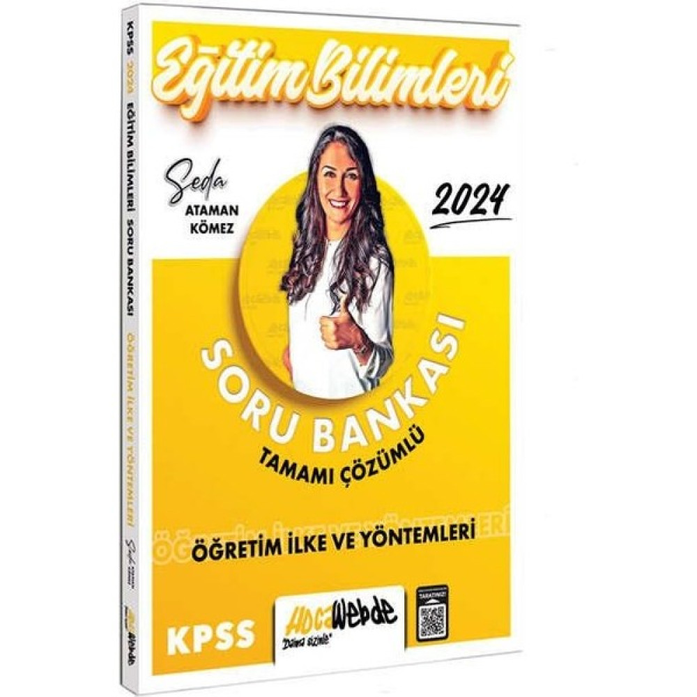 Hocawebde Yayınları 2024 KPSS Eğitim Bilimleri Öğretim İlke ve Yöntemleri Tamamı Çözümlü Soru Bankası KPSS Fiyatı