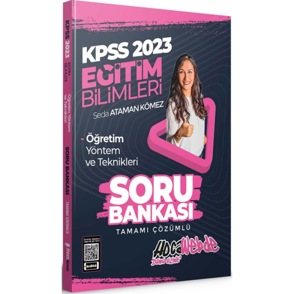 Hocawebde Yayınları Hocawebde 2023 KPSS Eğitim Bilimleri Öğretim Yöntem ve Teknikleri Tamamı Çözümlü Soru Bankası KPSS Fiyatı