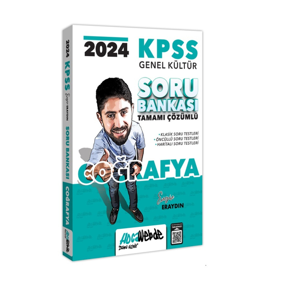 Hocawebde Yayınları Kpss Genel Kültür Coğrafya Tamamı Çözümlü Soru Bankası Ders Sınav Kitapları Fiyatı