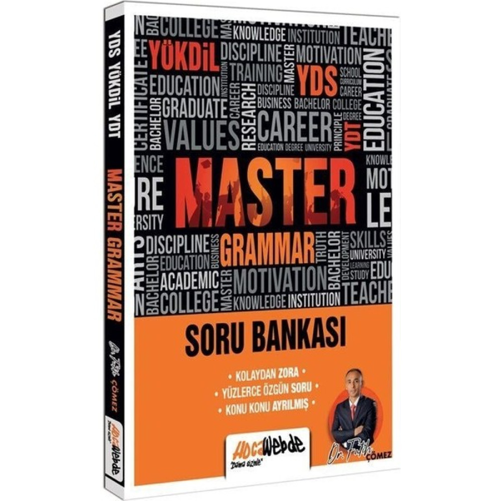 Hocawebde Yayınları YDS YÖKDİL YKS-DİL Master Grammar Kolaydan Zora Soru Bankası YDS Fiyatı