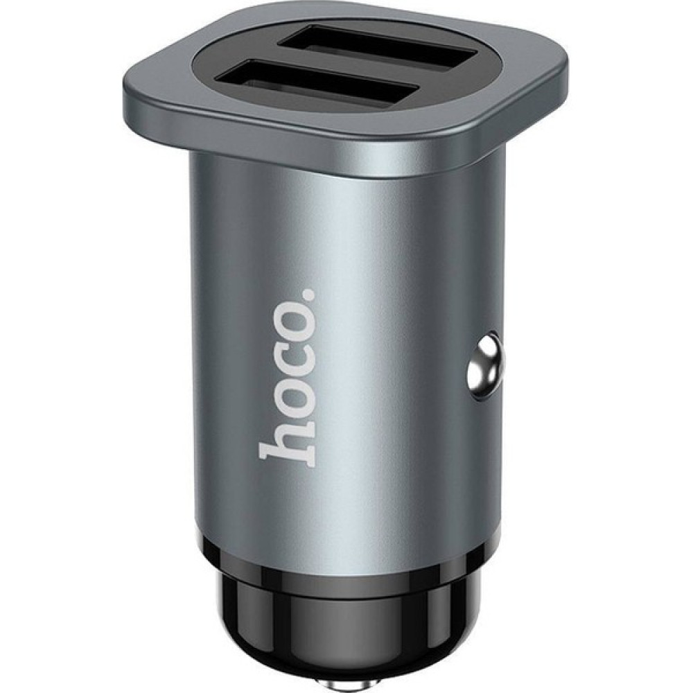 Hoco Hoco Nz4 Çift USB 24W Hızlı Şarj Araç Çakmaklık Şarj Adaptörü Oto Şarj Başlığı ALL-35359 - Gri Cep Telefonu Araç Kiti Fiyatı