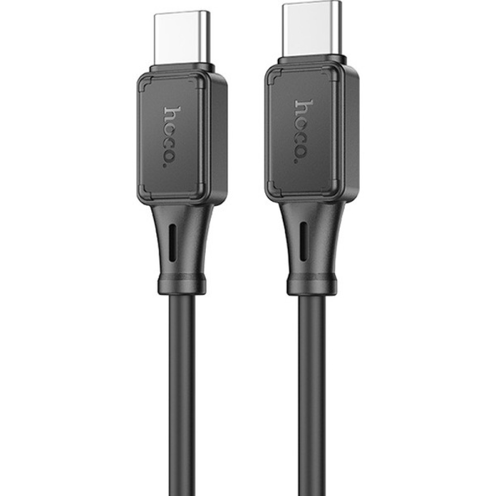 Hoco X101 60W Type-C To Type-C Hızlı Şarj ve Data Kablosu - Siyah Cep Telefonu Şarj Cihazı Fiyatı