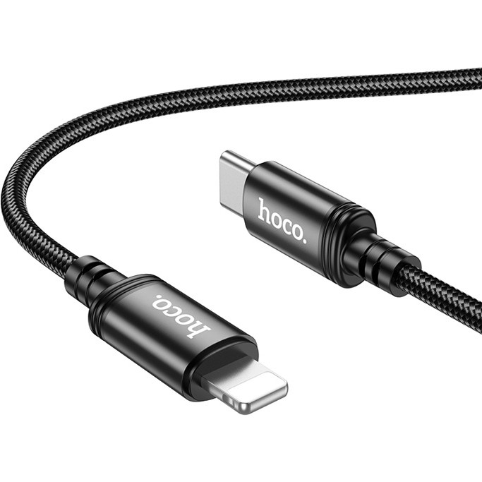 Hoco X89 Pd 20W Type-C To iPhone Lightning Hızlı Şarj ve Data Kablosu - Siyah Bilgisayar Çevirici ve Adaptörü Fiyatı
