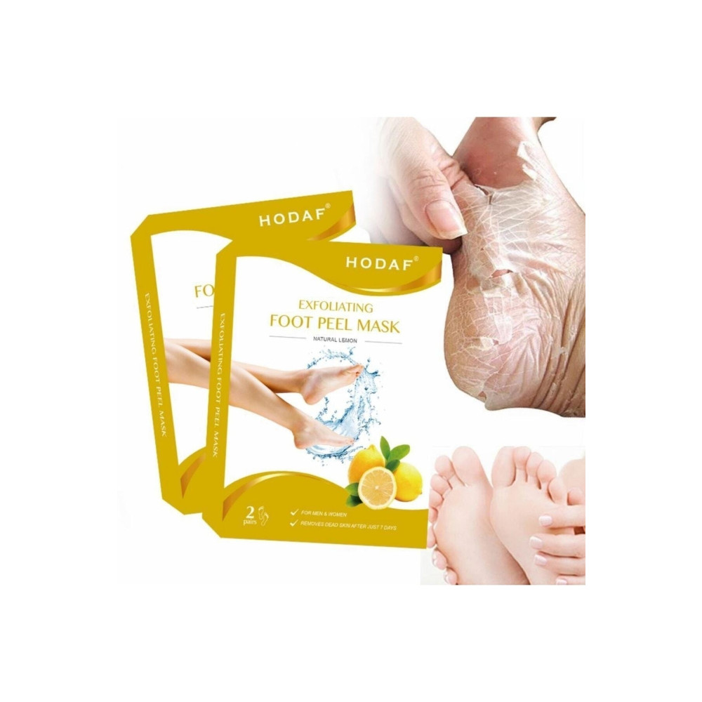 HODAF 1 Çift Çorap Tipi Ölü Deri Ve Çatlaklar Için Soyulabilen Limon Aromalı Ayak Peeling Maskesi Ayak Bakımı Fiyatı