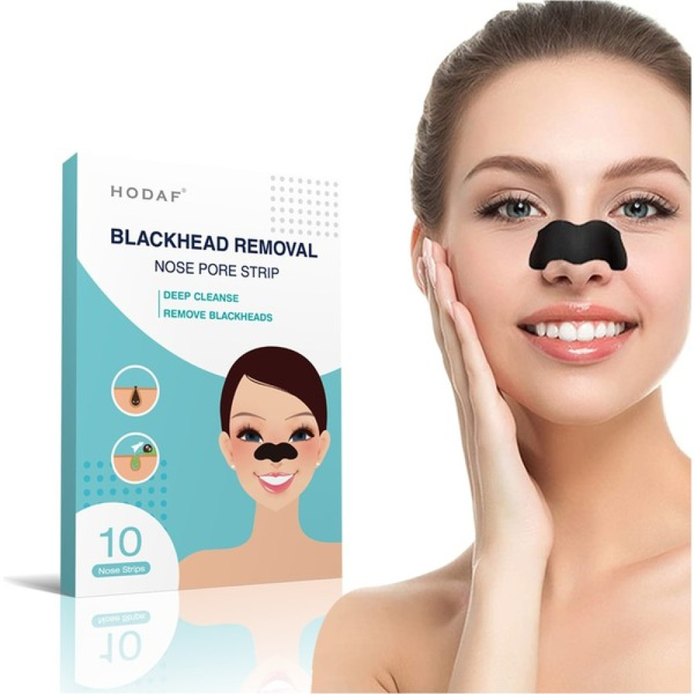 Hodaf Nose Pack - Siyah Nokta Burun Bandı Gözenek Temizleyici Arındırıcı Premium 10 Adet Nemlendiriciler Fiyatı