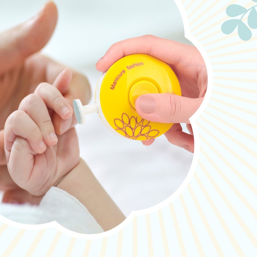 Hodaf Yenidoğan Bebek Tırnak Törpüsü Pilli 6 Başlıklı Çocuk Tırnak Makası Manikür Set Bebek Bakım Tırnak Makası Bebek Tırnak Makası Fiyatı