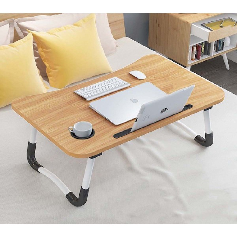 Hodbehod Yatak Koltuk Üstü Laptop Masası - Ceviz - Y: 28 cm D: 60 cm G: 40 cm Çalışma Masası Fiyatı