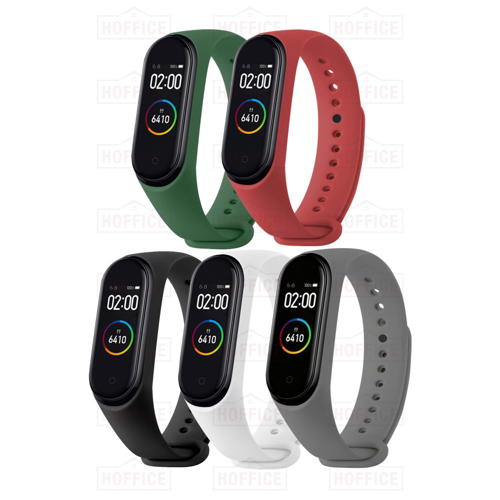 HOFFICE Xiaomi Mi Band 3 Ve 4 Uyumlu Yüksek Kalite Silikon Kordon Seti (sadece Kordon) Akıllı Bileklik Fiyatı