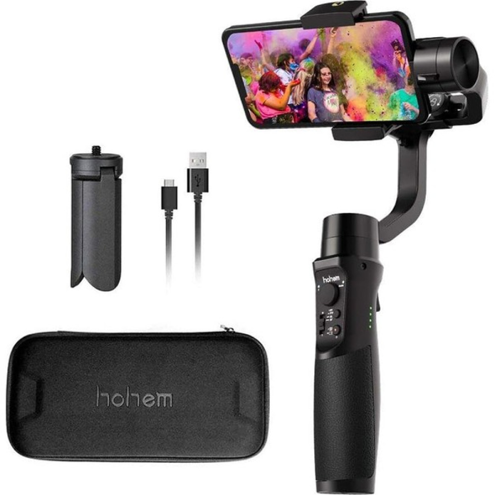 Hohem Isteady Mobile Plus 3 Axis Akıllı Telefon Sabitleyici Gimbal - Siyah Dijital Kamera Aksesuarları Fiyatı