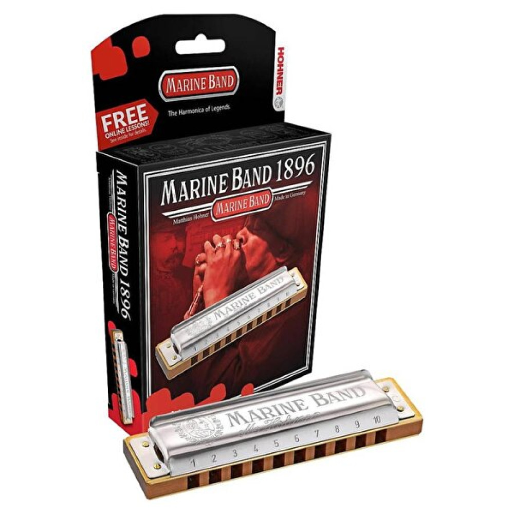 Hohner Marine Band 1896/20 Mızıka (La Majör) Nefesli Çalgılar Fiyatı