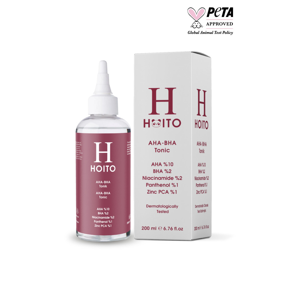 Hoito Aha Bha Tonik 200ml - Akne Karşıtı Leke Karşıtı Gözenek Sıkılaştırıcı Tonik Cilt ve Yüz Bakımı Fiyatı