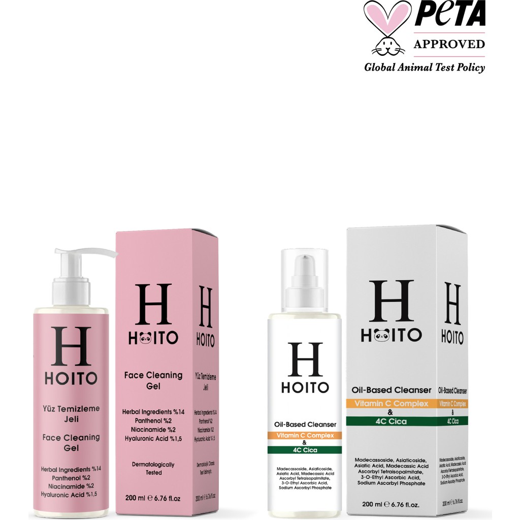 HOITO Çift Aşamalı Yüz Temizleme Jeli Cilt Temizleme ve Peeling Fiyatı