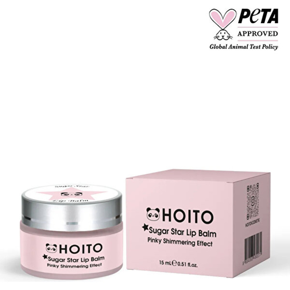 Hoıto Sugar Star Lip Balm 15ml - Yoğun Nemlendirici Ve Onarıcı Dudak Balmı Dudak Bakımı / Koruyucu Fiyatı