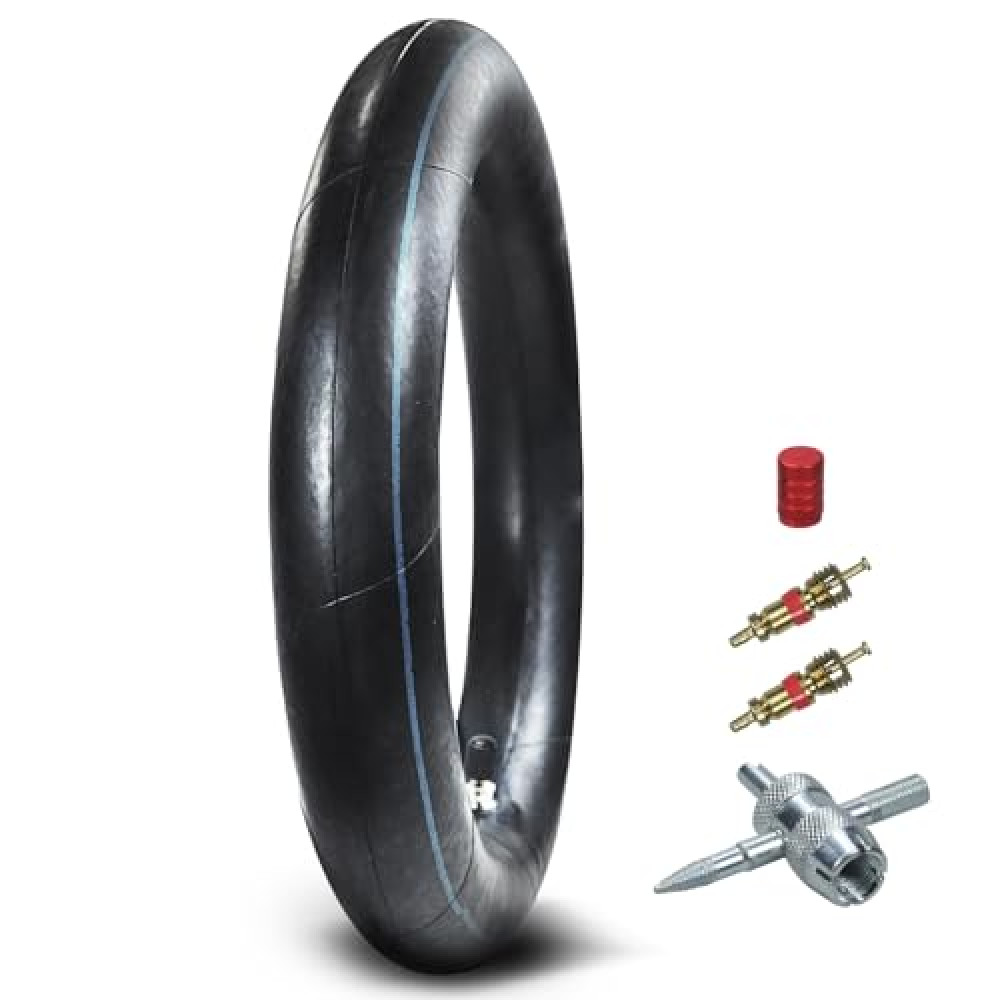 HOLATO Rear 90/100-14 3.00-14 Inner Tube for 110cc 125cc KLX125 KLX140 KX85 TTR125 YZ80 YZ85 RM80 CR80 CT90 DRZ125 TaoTao DB17 Apollo RFZX18 Coolster Dirt Pit Bike Off Road Motocross Heavy Duty 1 Pack
