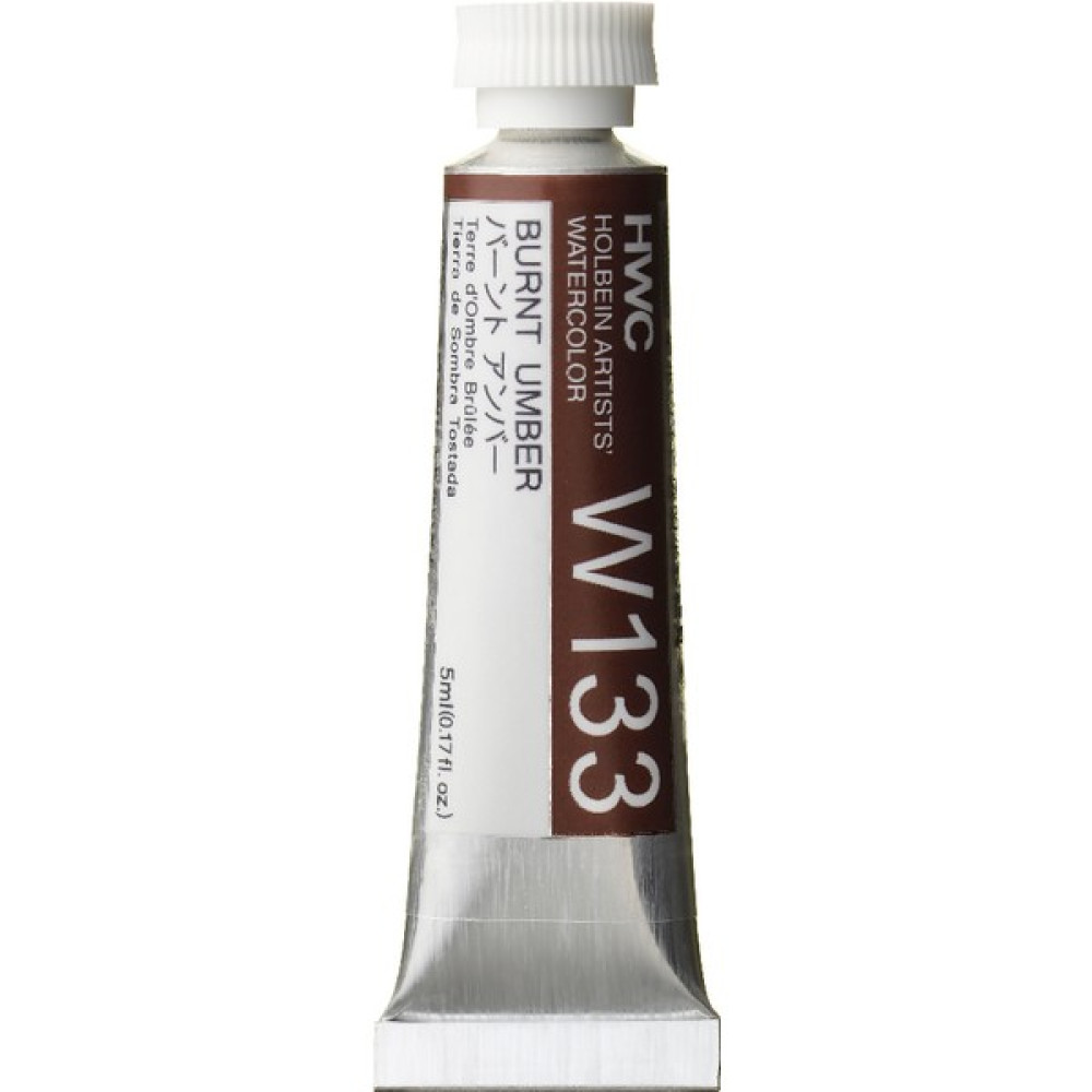 Holbein Artist Sulu Boya Tüp 5 ml - W133 Burnt Umber Sulu Boya Fiyatı