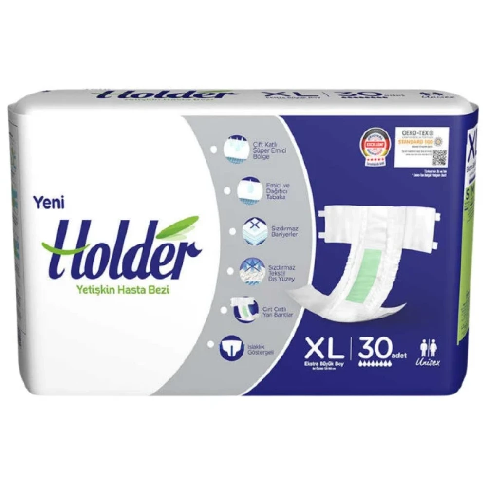 Holder Belbantli Xl 30'Lu Hasta Bezi Hasta Bezleri ve Temizliği Fiyatı