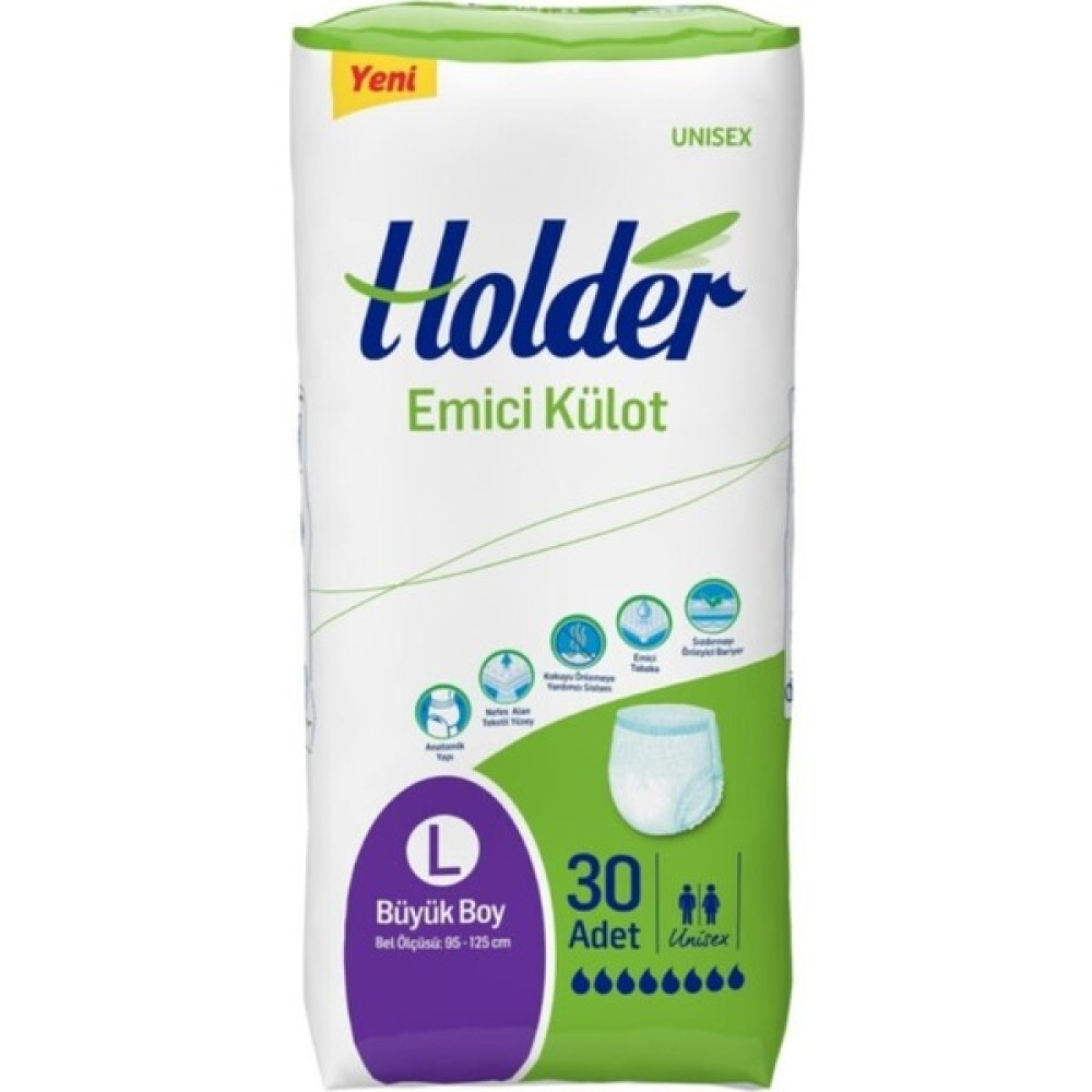 Holder Emici Külot Bez Yetişkin Large Hasta Bezleri ve Temizliği Fiyatı
