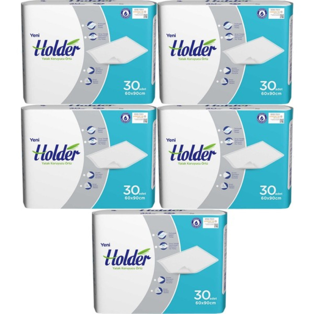Holder Hasta Alt Açma Yatak Koruyucu Örtü 60*90CM 150 Adet (5pk*30) - 60 x 90 cm Alez / Yatak Koruyucu Fiyatı