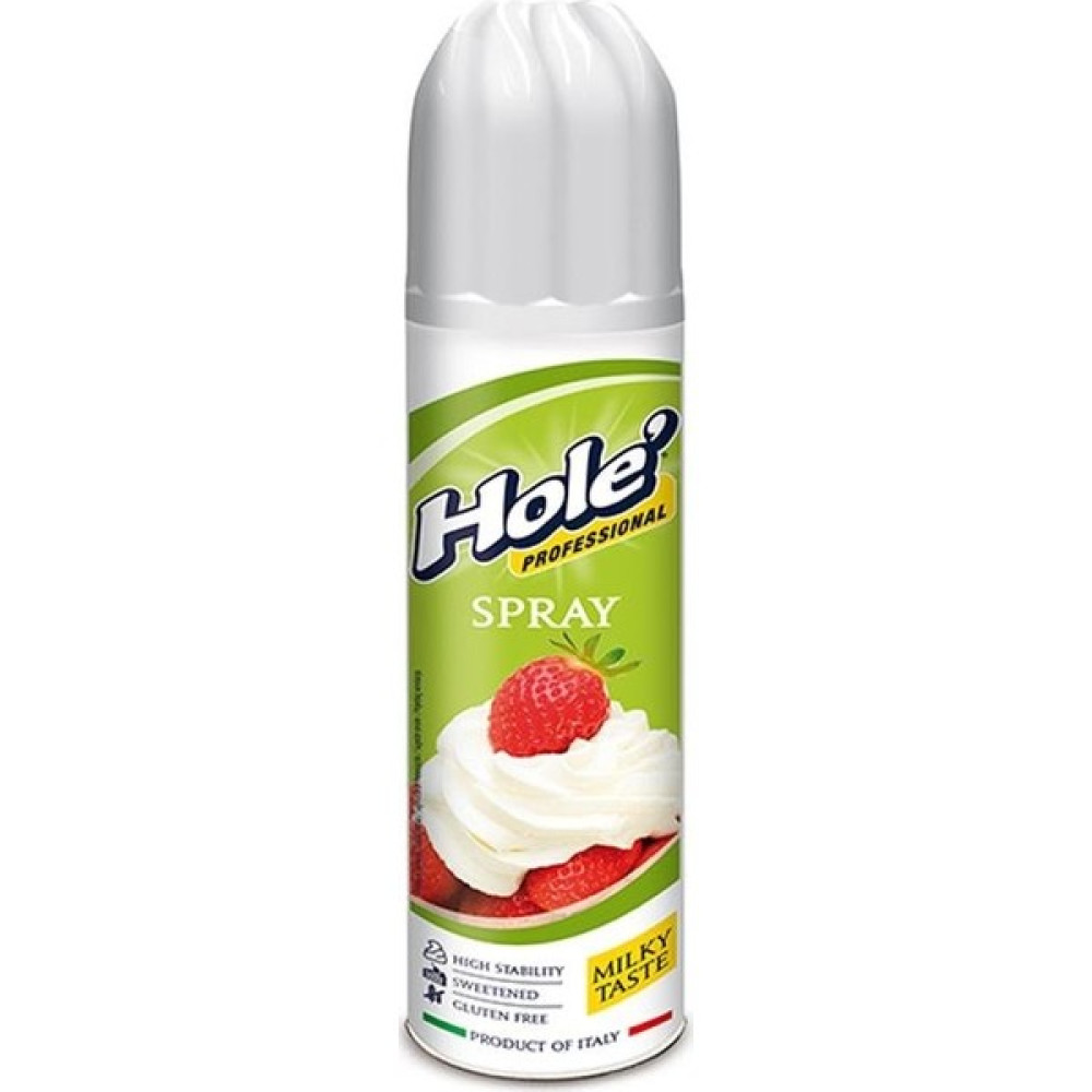 Hole Krem Şanti Sprey Krema 12 x 250 gr - 3 kg Diğer Fiyatı