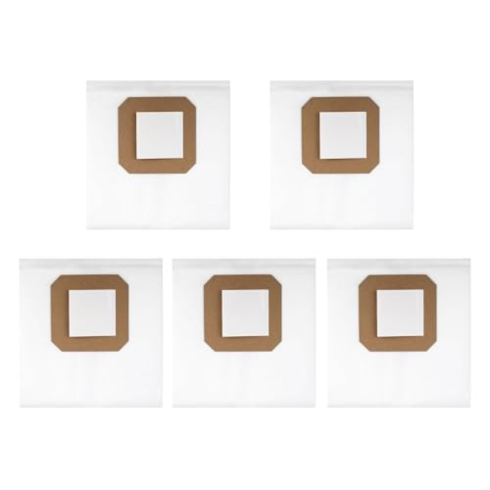 HOLEPU 5 pack Central Vacuum Filter Bags for Vacuflo Maxum 5 7 9, Replacement Central Vacuum Cleaning Device DB5000-DB9000.